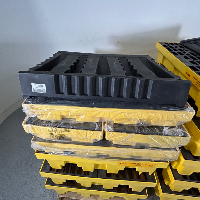 Lot Of Justrite 4 Drum Spill Containment Pallets image 3